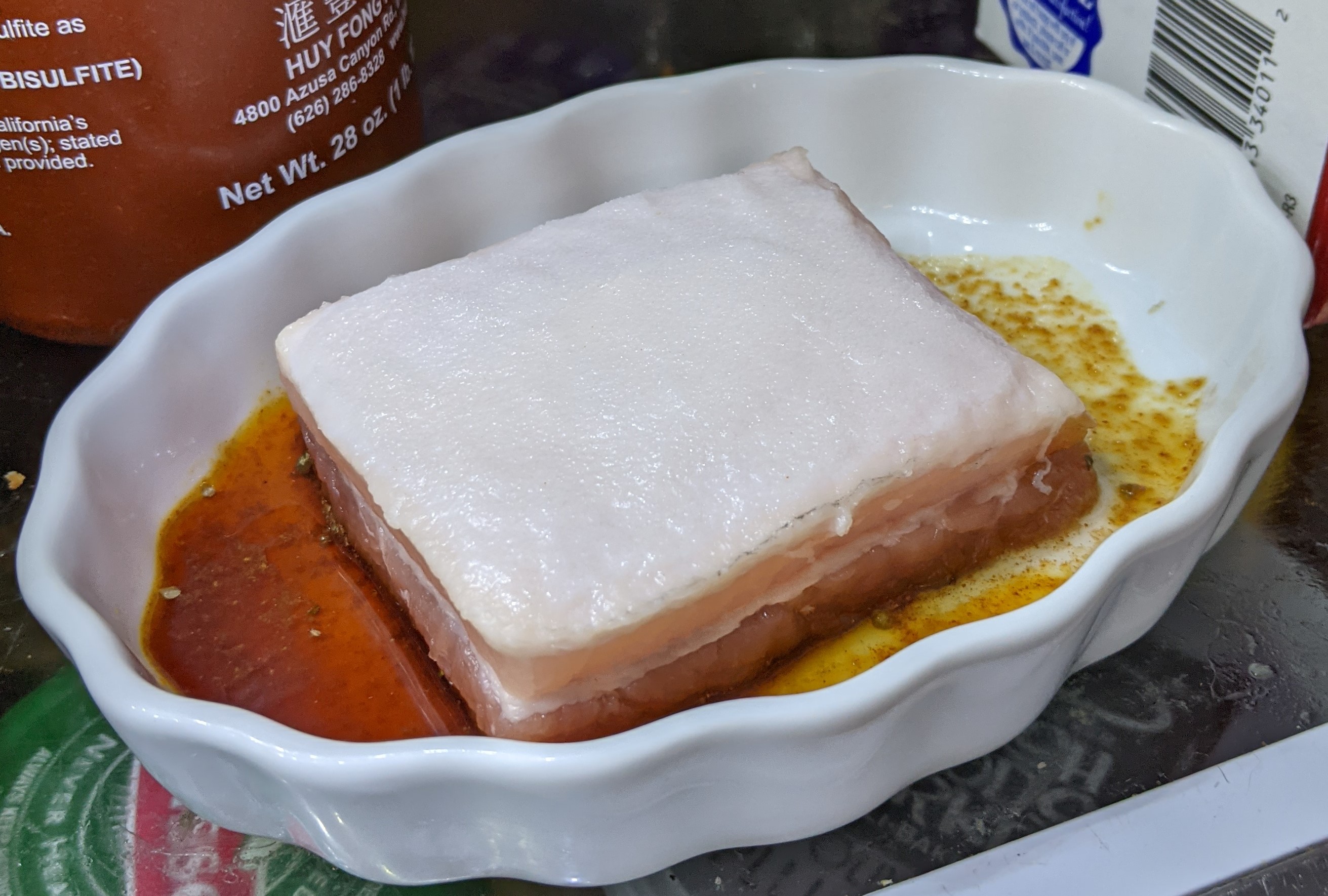 Crispy Pork Belly Prep